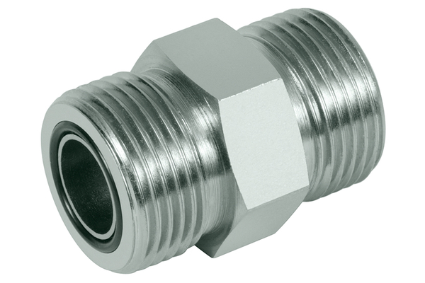 Straight adaptor ORM-ORM (ORFS MALE THREAD - ORFS MALE THREAD)