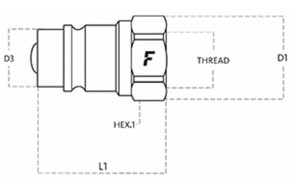 NS 12 NPT M
