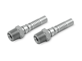 Threaded adapter with conical NPTF thread