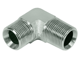Angle screw union 90° - BSP-NPT
