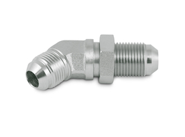 Angle bulkhead adaptor 45° JM-JM (AGJ - AGJ)