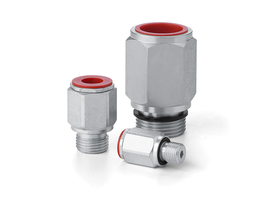 WEO Couplings - Male G-Thread with Integral Rubber Seal - Series 830