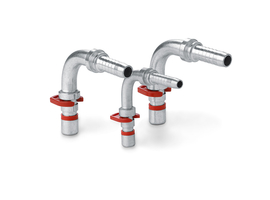 WEO Nipples - 90° Hose Connection - Series 714