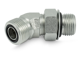 Winkel-Verschraubung ORFS-SAE 45°