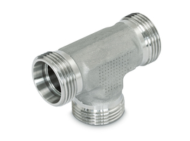 Tee union T - stainless steel