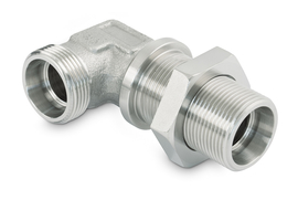 Straight bulkhead union WSV - stainless steel