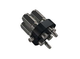 Faster series MST5 4x DN12 Zn-Ni male coupling (P508G)