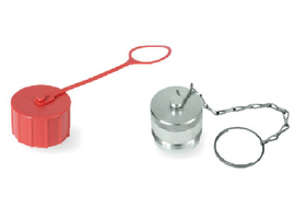 Faster CVV dust protection for female coupling