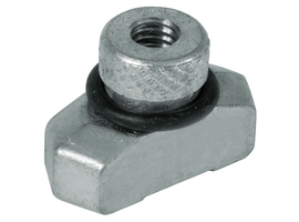 Mounting rail nut