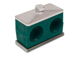 Pipe clamps kit, twin series CF4