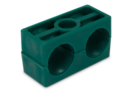 Pipe clamps, twin series CF4