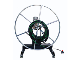 Hose reel 1-way vertical/horizontal with engine