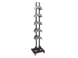 Hose rack cart