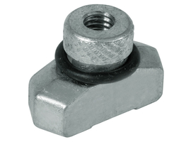 Mounting rail nut