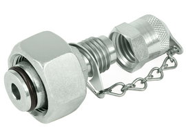 Measuring coupling with pipe connection DKOL/DKOS