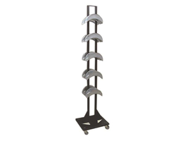 Hose rack cart
