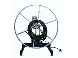 Hose reel 1-way vertical/horizontal with engine