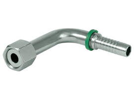 ORFS 90° with special leg length and union nut (XV)