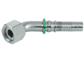 ORFS 45° with swivel nut (HV)