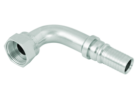 ORFS 90° with swivel nut (HAI)