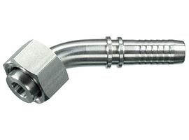 XP-STAINLESS STEEL..ORFS 45°