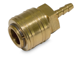Compressed air plug-in couplings