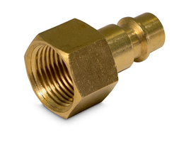 Plug-in nipple with internal thread