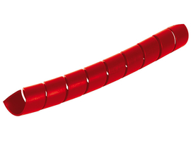 Plastic hose protector spiral SKW red