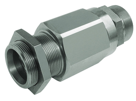 Rotating ball centered tube fitting D/SV