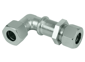 Angle bulkhead union WSV