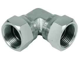 Angle double connector 90° - BSP
