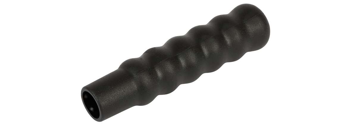 Rubber and plastic kink protector