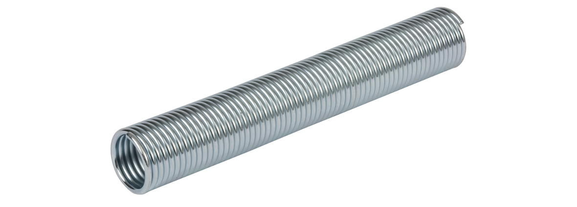 Anti-kink and anti-scraping spring SF
