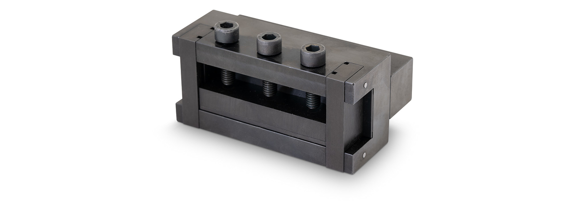 Two-line marking stamps holder