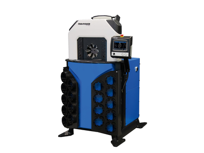 Electro-hydraulic industrial crimper, 280t, crimping range 6,8-87mm