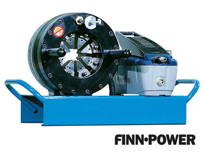 Finn-Power Service crimper with air pump, 137t, crimping range 6,8-61mm