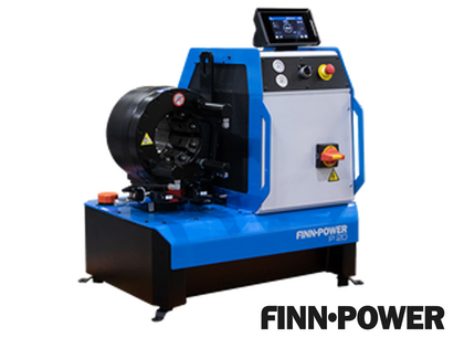 Finn-Power Electro-hydraulic workshop crimper, 137t, crimping range 6,8-61mm
