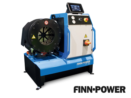 Finn-Power Electro-hydraulic workshop crimper, 200t, crimping range 6,8-87mm