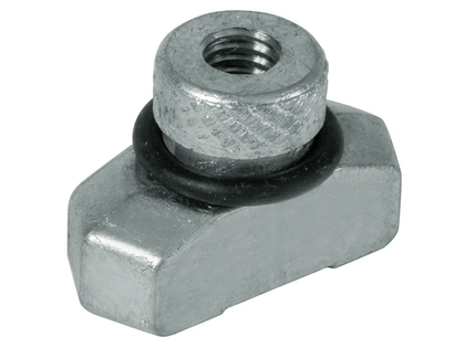 Mounting rail nut