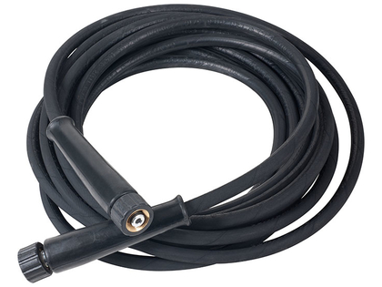 Pressure washer hose S-1HWS on both sides assembled